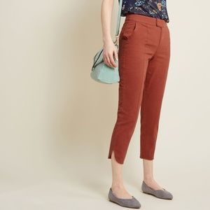Modcloth Cropped High Waisted Pant
